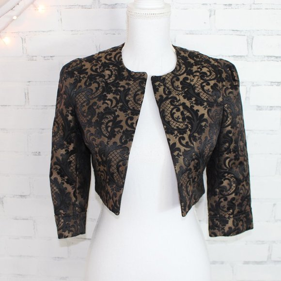 LOFT Jackets & Blazers - The Loft Bolero Jacket with Gold Detailing